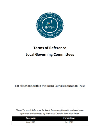 Terms of Reference
